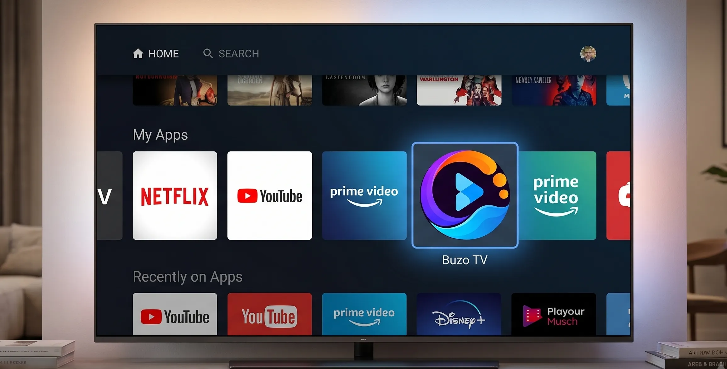 Instalar Buzo TV en TV